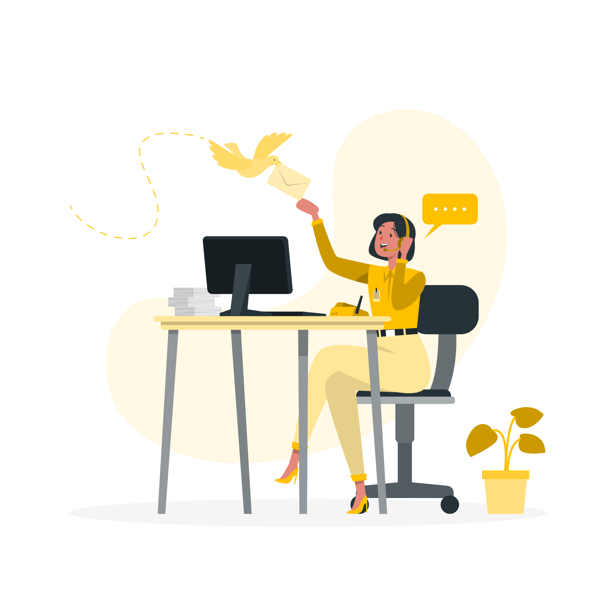 Contact Illustration